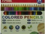 Artwell 24 Pack Assorted Colored Pencils