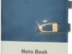 Brainware A5 Blue NoteBook With Magnetic Clip