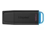 Kingston 128GB Portable USB 3.2 GEN 1 DataTraveler Black/Blue