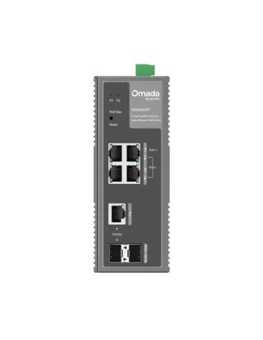 TP-Link Omada 10-Port Gigabit Industrial Easy Managed Switch with 6-Port PoE+