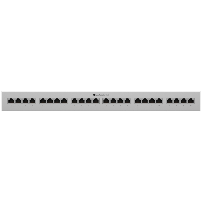 Ubiquiti UniFi 10Gbps PoE++ 24 Port Surge Protector