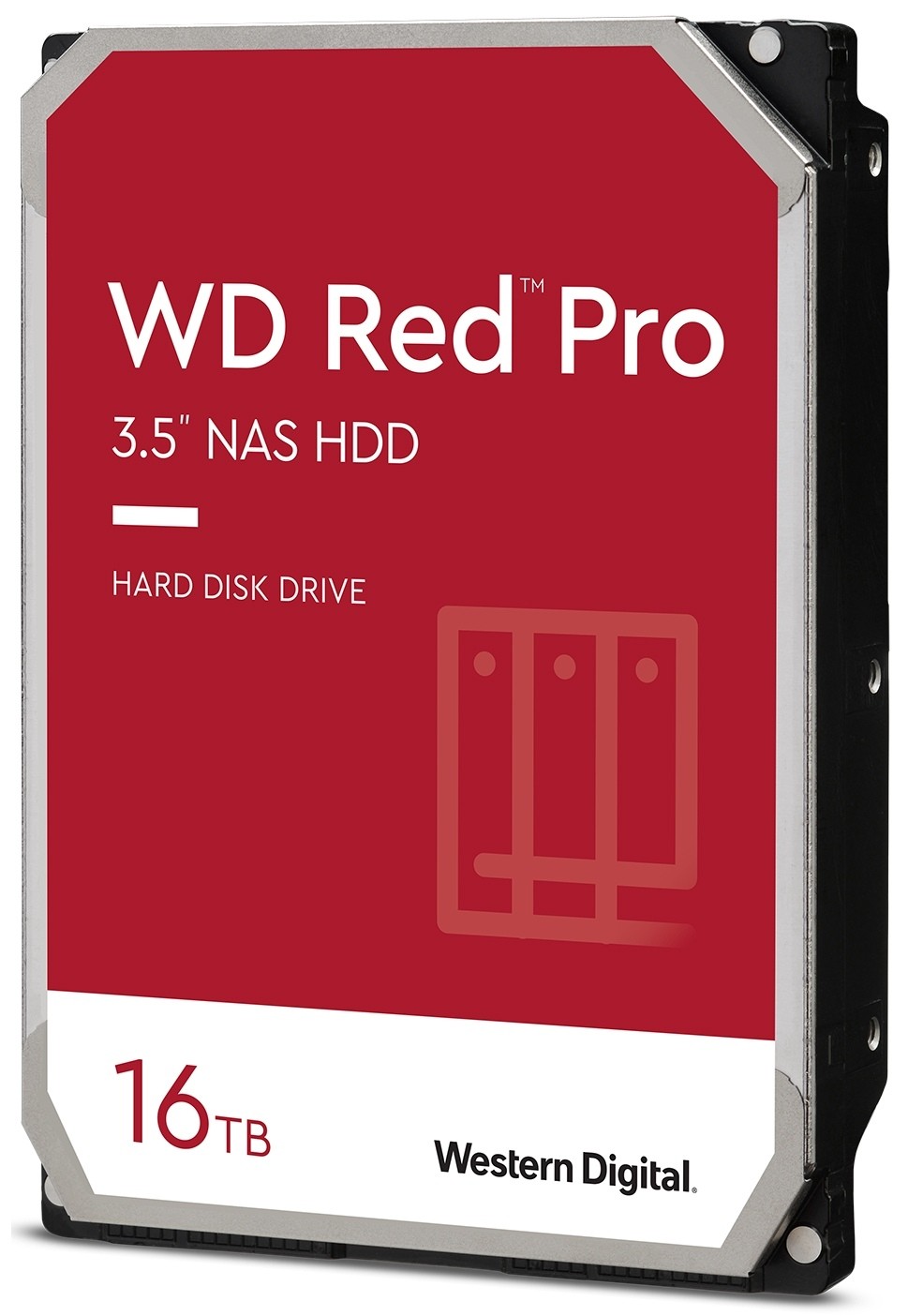 Western Digital WD Red Pro WD161KFGX 16 TB Hard Drive - 3.5'' Internal NAS Hard Drive