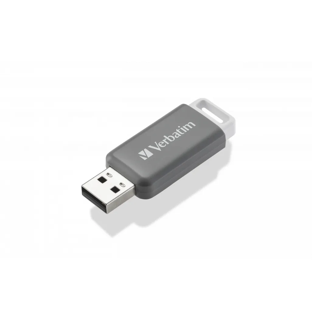 Verbatim Databar USB 2.0 Drive 128GB Grey