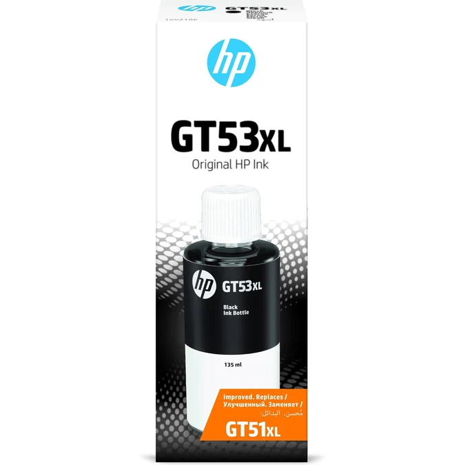 HP GT53 135ml Original Black Original Ink Bottle For HP Deskjet Gt 580