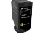 Lexmark 74C50Y0 Yellow Return Program Toner Cartridge