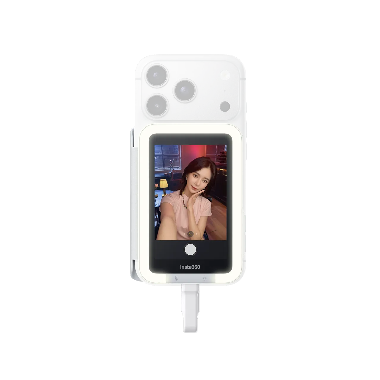 Insta360 Selfie Screen with Light