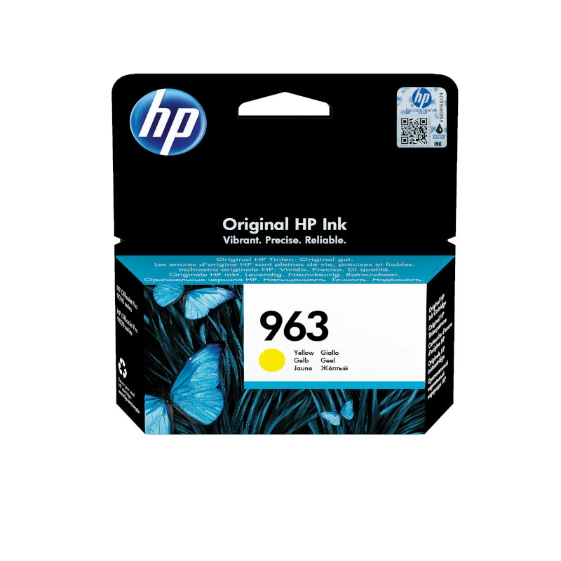 HP 963 Original Yellow Ink Cartridge (3JA25AE)