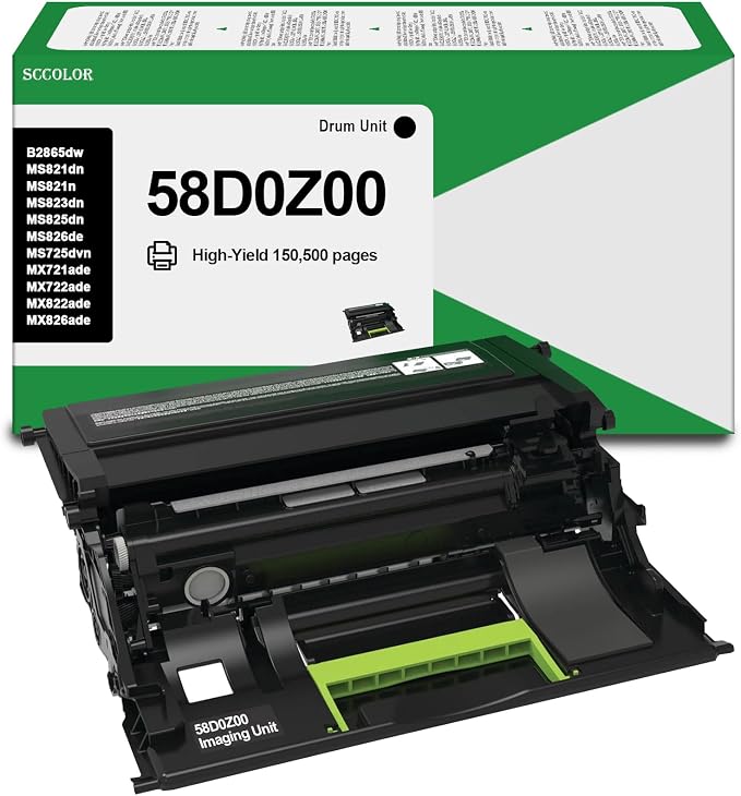 Lexmark MS/MX 821, 822, 823, 825, 826 Black Return Program Imaging Unit