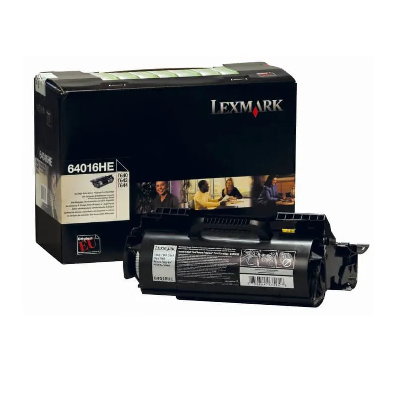 Lexmark T640/T642/X644/X646 Return Program Toner Cartridge, 6,000-Page Yield