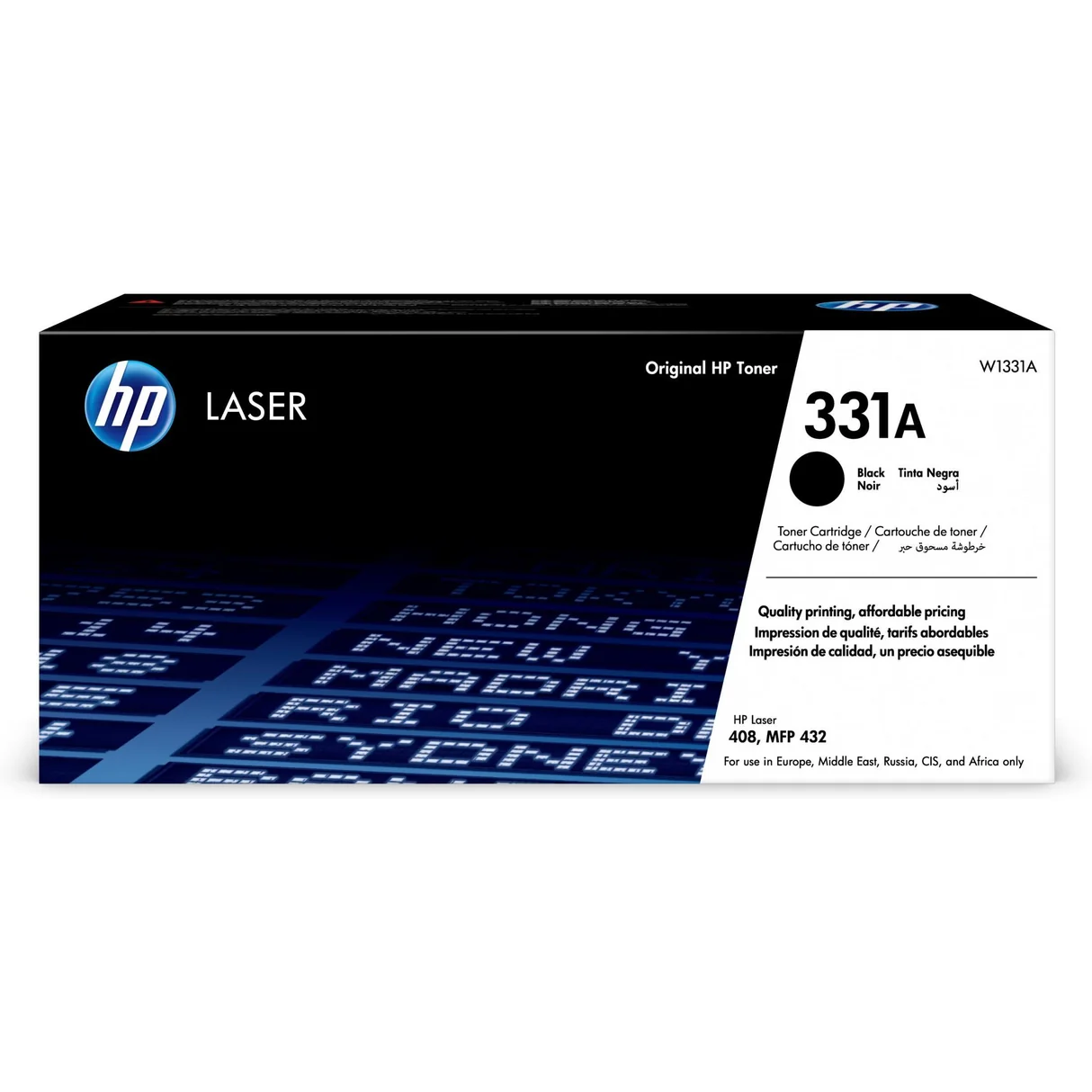 HP 331A Black Original Laser Toner Cartridge (W1331A)