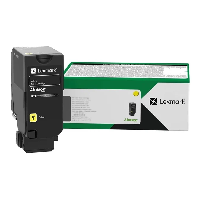 Lexmark CS/CX73x Yellow Return Program Toner Cartridge 5,000 Pages