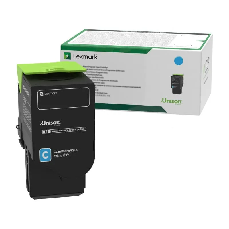 Lexmark 74C5SCE Cyan Standard Yield Corporate Toner Cartridge