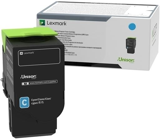 Lexmark 78C5XCE Cyan Extra High Yield Contract Toner Cartridge