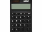 12-Digit Desktop Calculator Black Dual Power