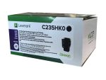 Lexmark C2325, C2425, C2535, C2640 Black High Yield Return Program Toner Cartridge