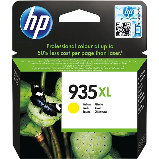HP 935xl Original Yellow Ink Cartridge For HP Officejet Pro 6200: 6800