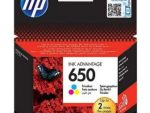 HP 650 Tri-color Ink Advantage Cartridge (CZ102AE/CZ102AK)