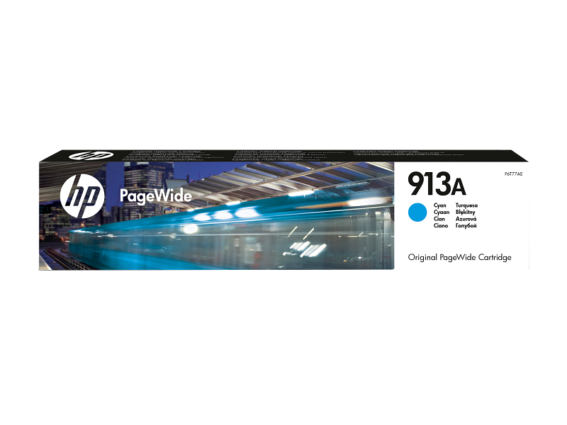 HP 913A Original Cyan PageWide Cartridge (F6T77AE)