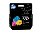 HP Blister 652 Tri-colour Advantage Ink Cartridge
