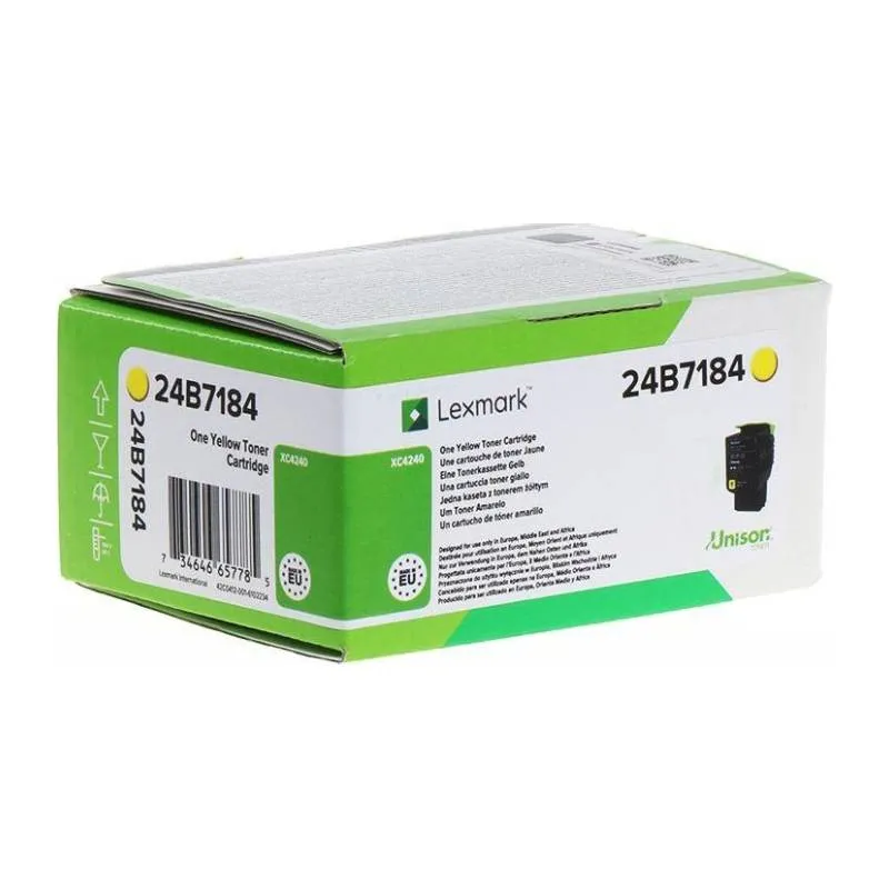 Lexmark XC4240 Yellow Toner Cartridge – 6,000 Page Yield