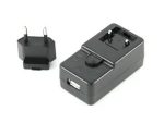 Zebra USB type C power supply adaptor with European Union plug. Used with USB-C Cable