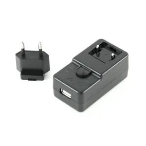Zebra USB type C power supply adaptor with European Union plug. Used with USB-C Cable