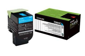 Lexmark Cyan Corporate Toner Cartridge 3,000 Pages