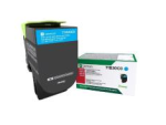 Lexmark 71B50C0 Cyan Return Program Toner Cartridge