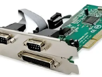 Unique PCI‑E 2x Serial & 1x Parallel Multi Combo Card