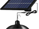 Solarix LED Hanging Flood Light With Solar Panel