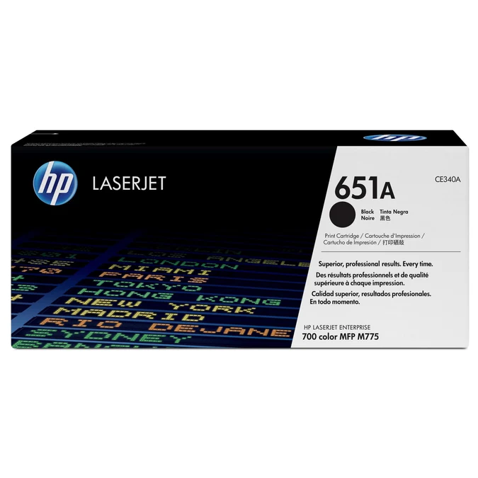 HP 651A Original Black LaserJet Toner Cartridge