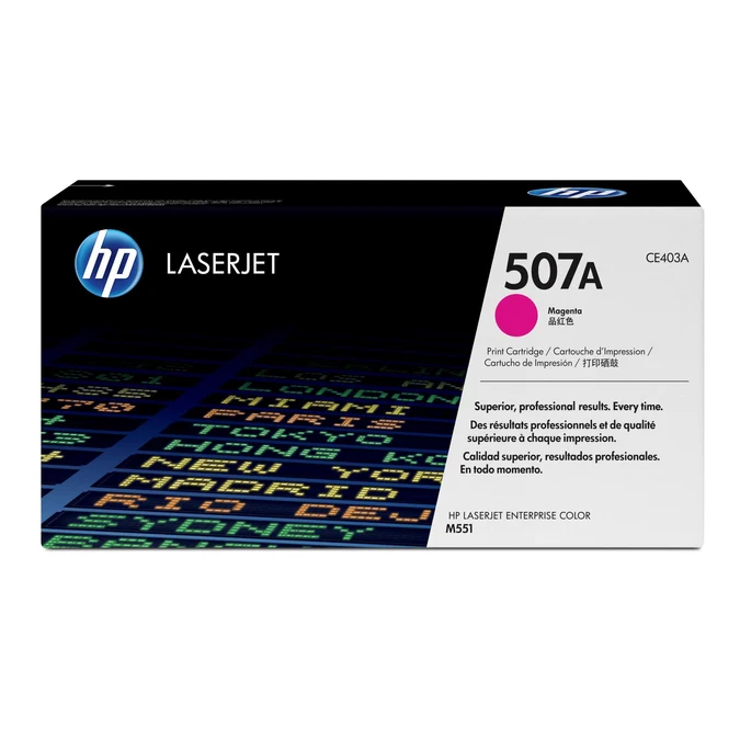 HP 507A Original Magenta LaserJet Toner Cartridge (CE403A)