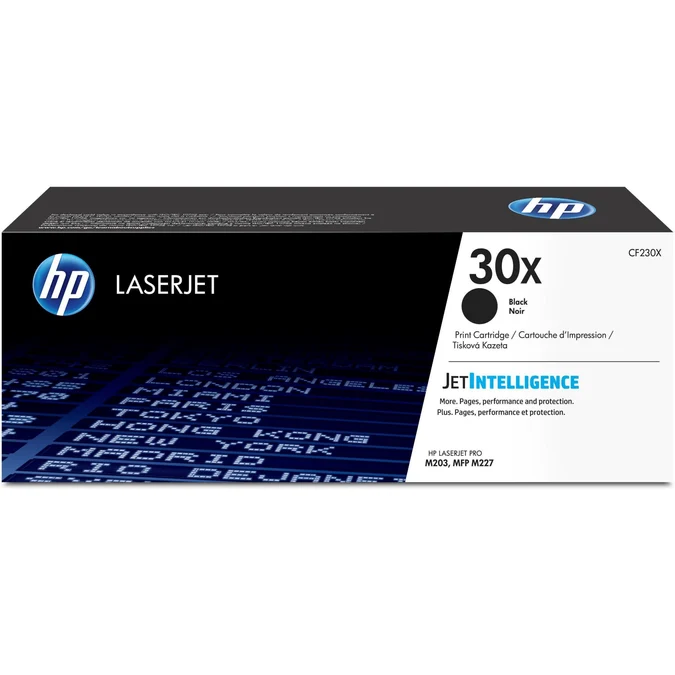 HP 30X Original Black LaserJet Toner Cartridge (CF230X)