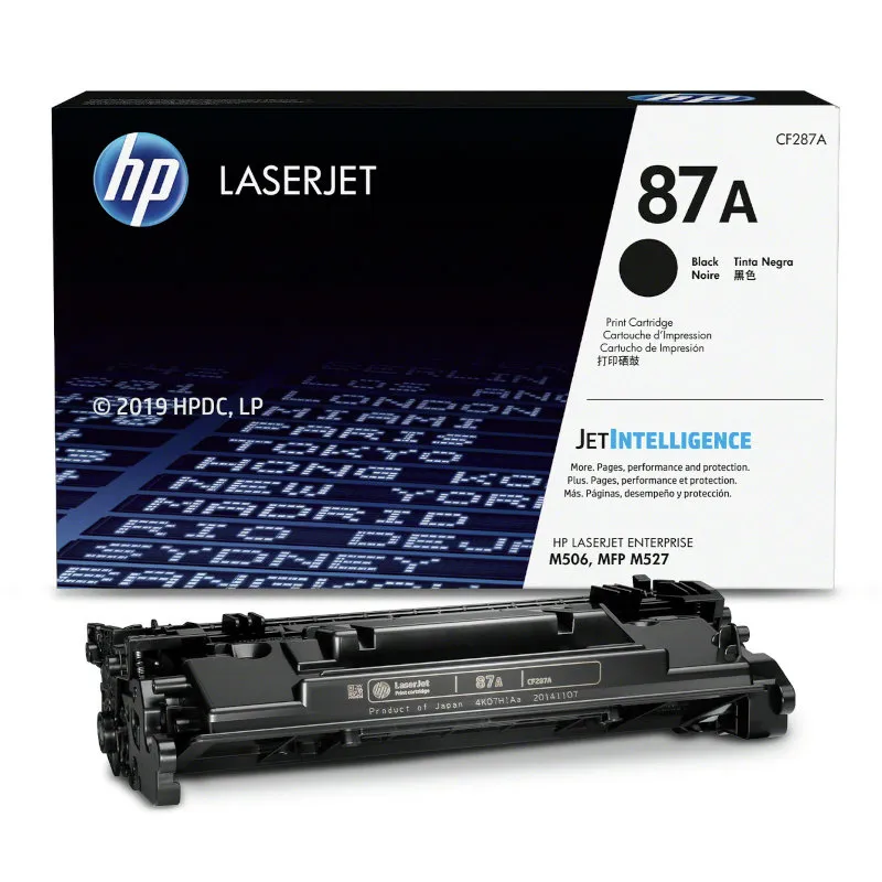 HP 87A Original Black LaserJet Toner Cartridge (CF287A)