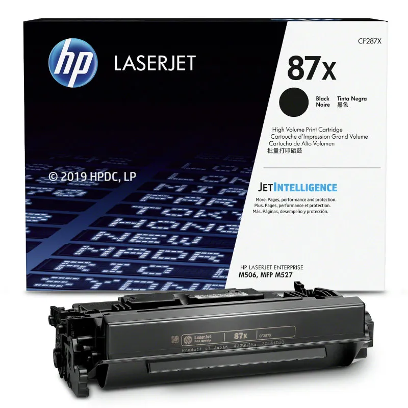 HP 87X Original Black LaserJet Toner Cartridge