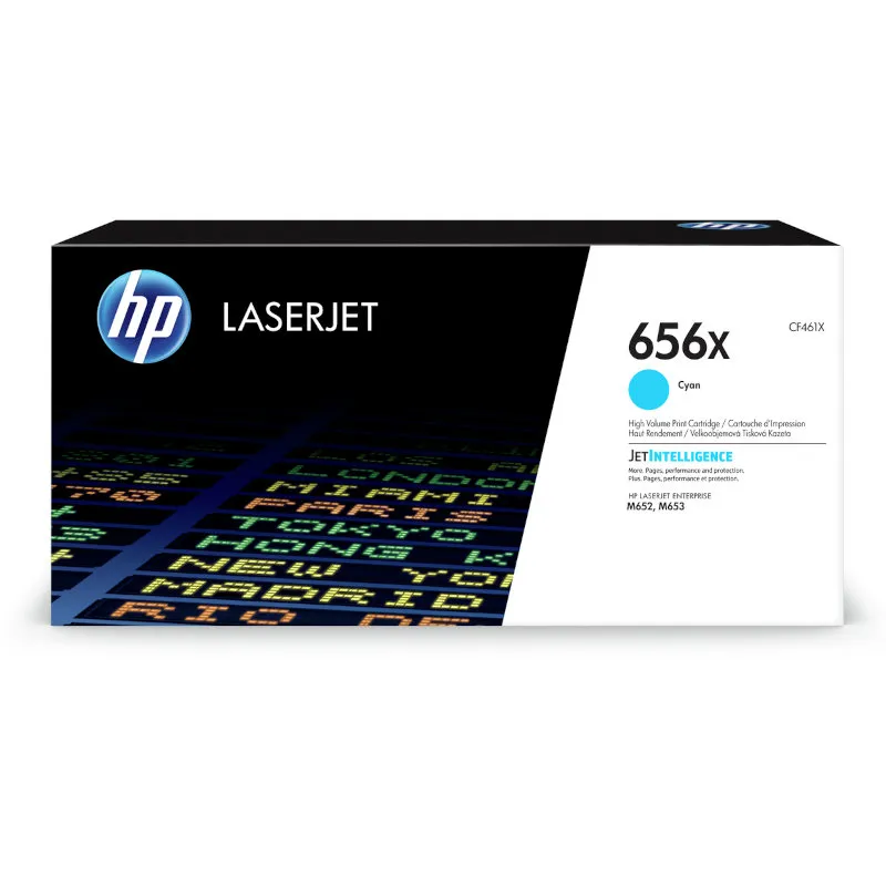 HP 656x Original Cyan LaserJet Toner Cartridge For HP Color LaserJet