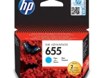HP 655 Original Cyan Ink Advantage Cartridge (CZ110AE)