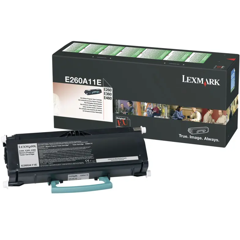 Lexmark E260, E360, E460 Return Program Toner Cartridge 3,500 Pages