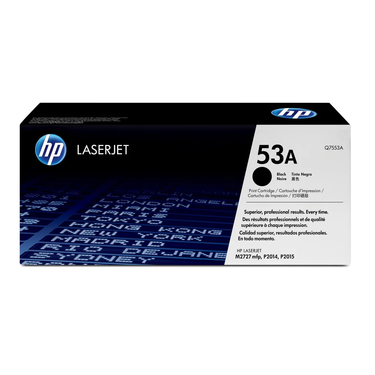 HP 53A Original Black LaserJet Toner Cartridge - Q7553A