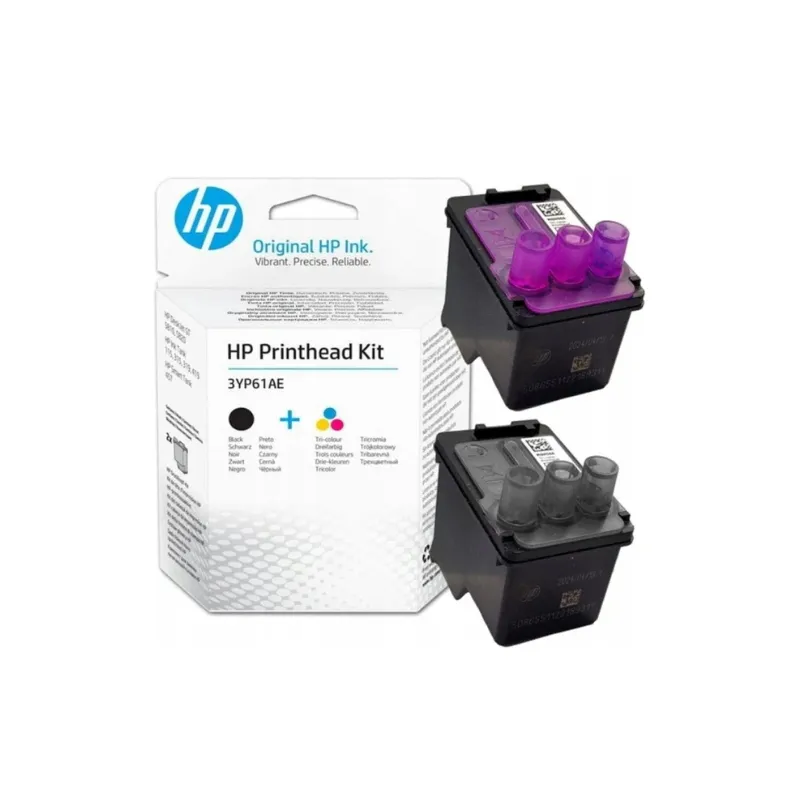 HP Original Black And Tri Colour Ink Tank Printhead Kit For HP Deskjet