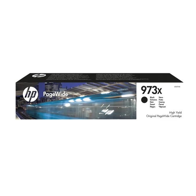 HP 973X High Yield Original Black PageWide Cartridge