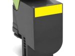 Lexmark Yellow High Yield Return Program Toner for CS/CX 2325, 2425, 2535 and 2640