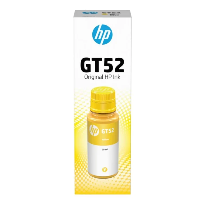 HP GT52 Original Yellow Ink Bottle (M0H56AE) for HP DeskJet GT 5800 Series