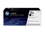 HP 12A 2-Pack Black Original LaserJet Toner
