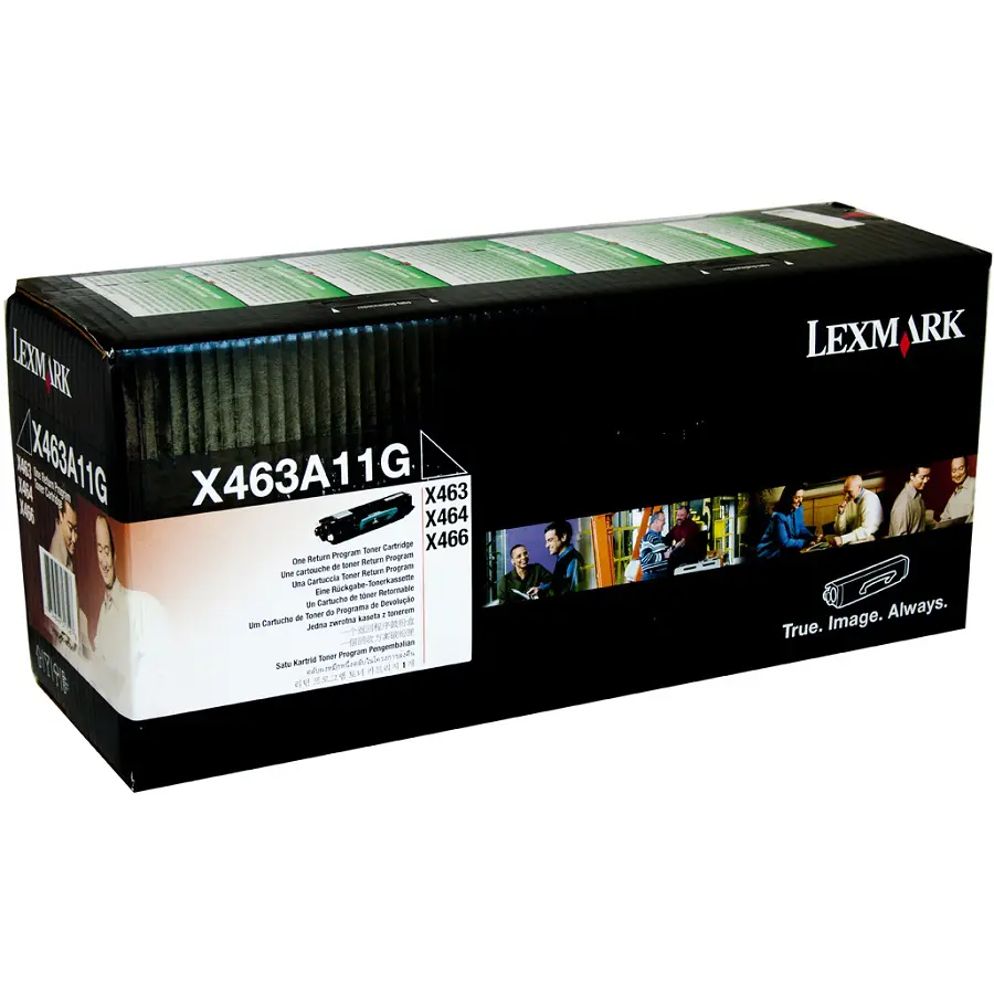Lexmark X463, X464, X466 Return Program Toner Cartridge – 3,500 Pages